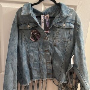 Thrill Blue Denim Jacket